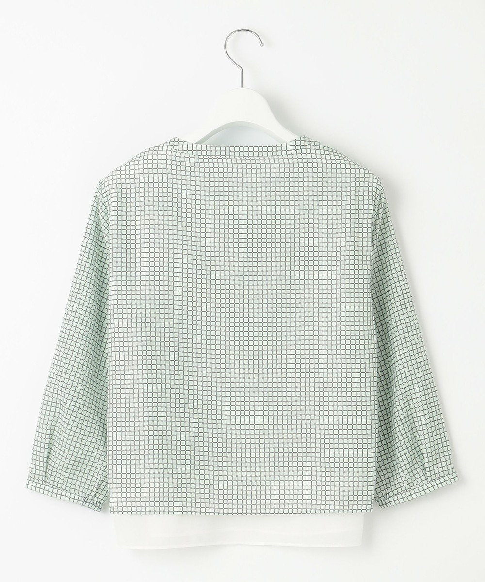 J.PRESS LADIES チェックプリント カットソー 