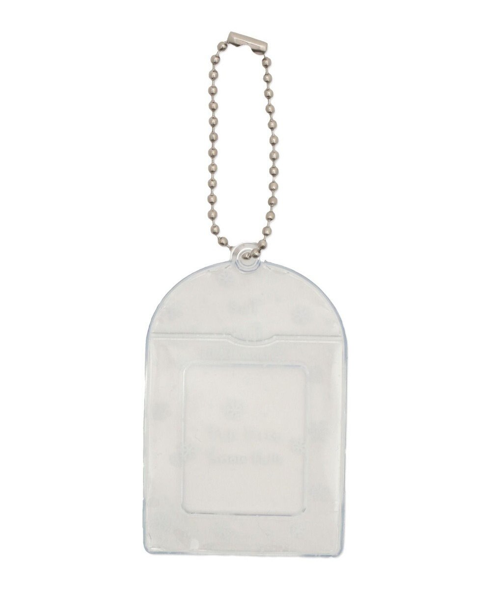 WEGO 【痛バ＆推し活グッズ】ラメクリアIDフォトケースキーホルダー 