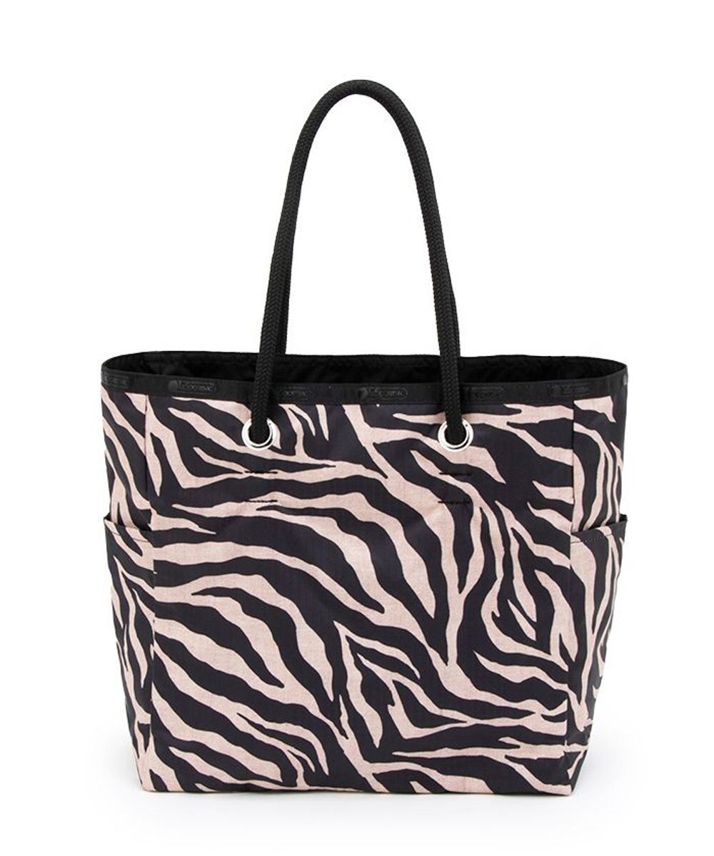 LeSportsac ML 2 WAY TOTE        /ラフィアゼブラ/ブラック 
