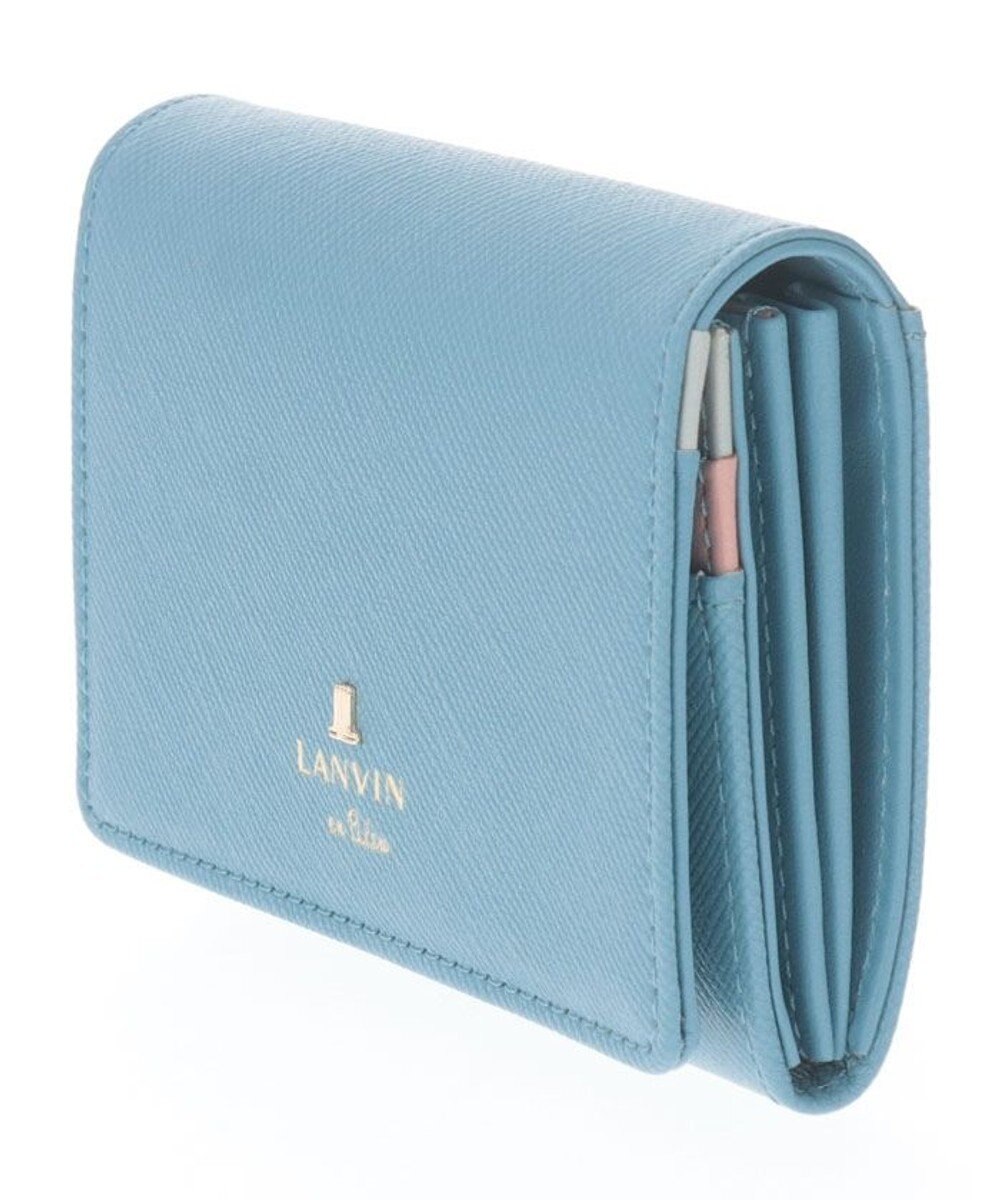 LANVIN en Bleu リュクサンブールカラー 名刺入れ 