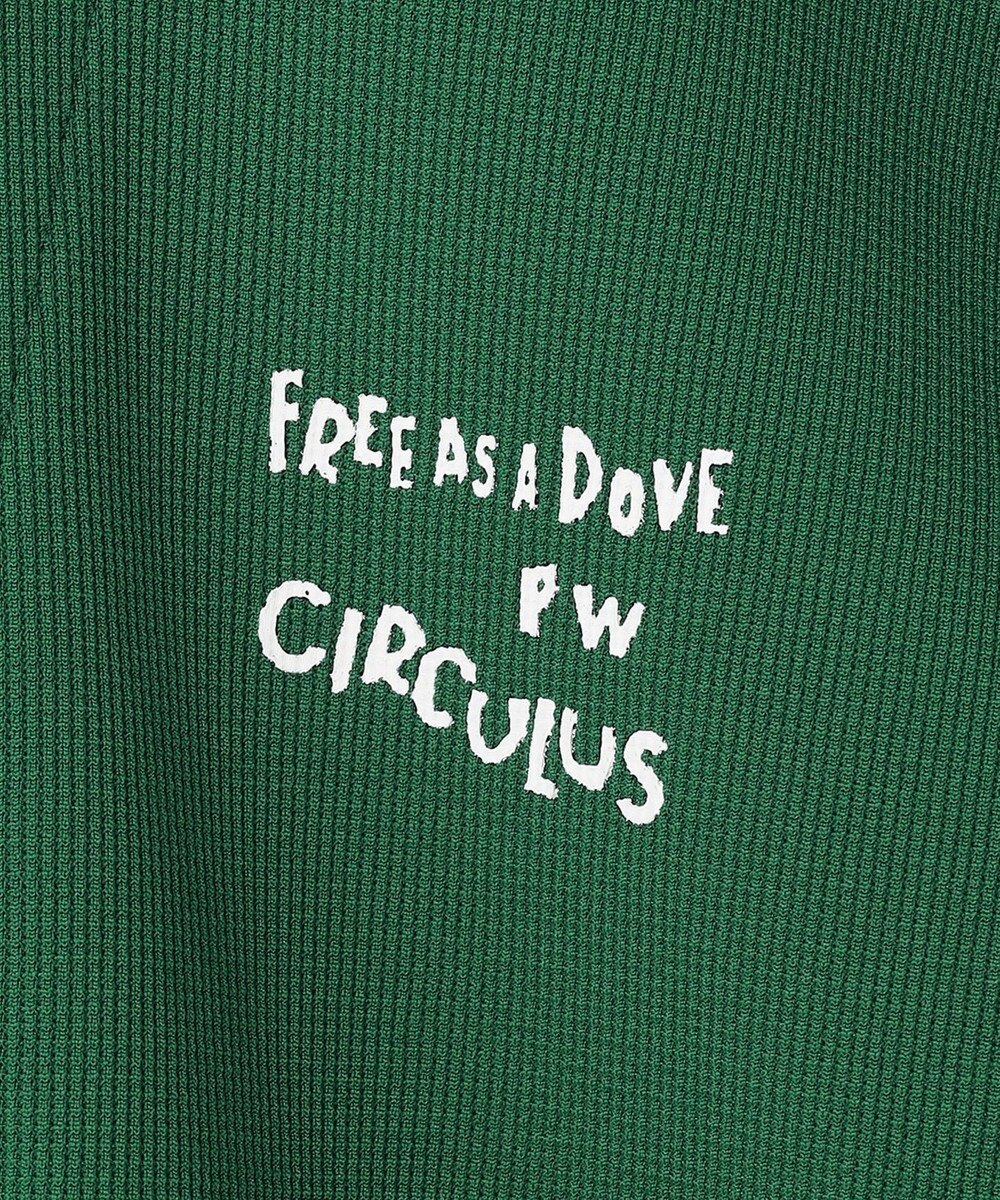 PW CIRCULUS 【WOMEN】ミニワッフル鹿の子ポロ ゴルフウェア レディース 