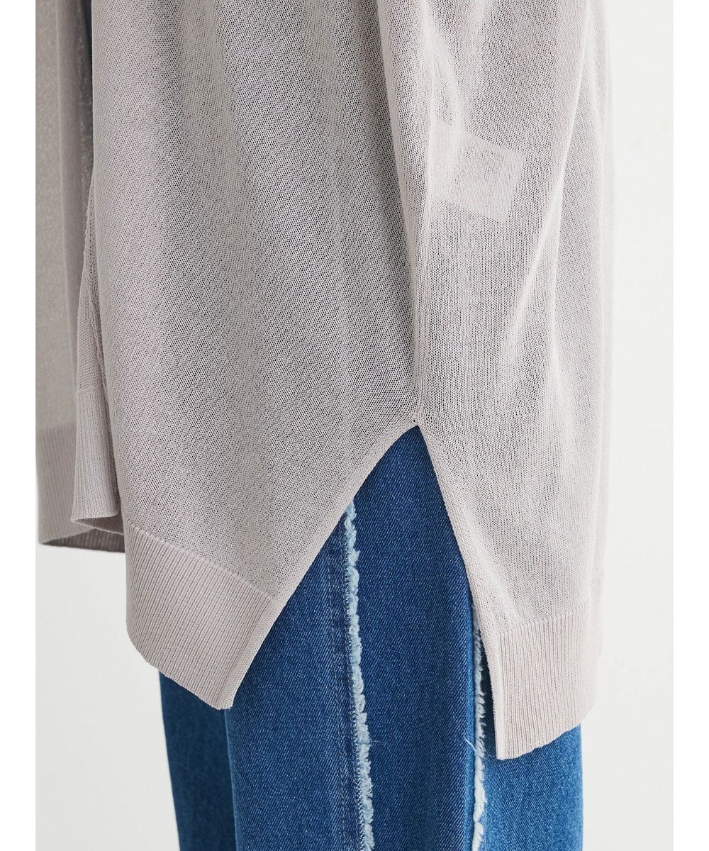 Green Parks 推しニット　ゆったりミドル丈カーディガン 