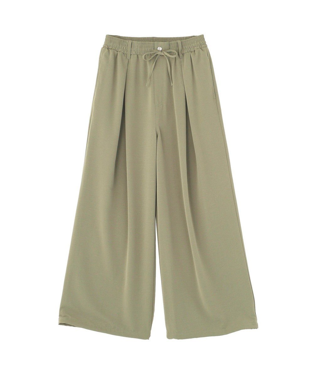 Green Parks サテンコクーンパンツ 