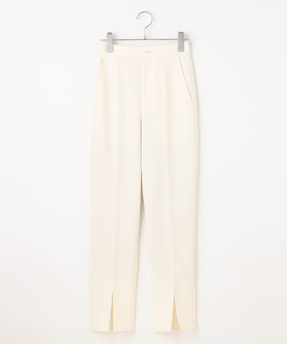 #Newans 【ANSWER for 神戸エレガンス】ウエスト調整可能　センタースリットパンツ 