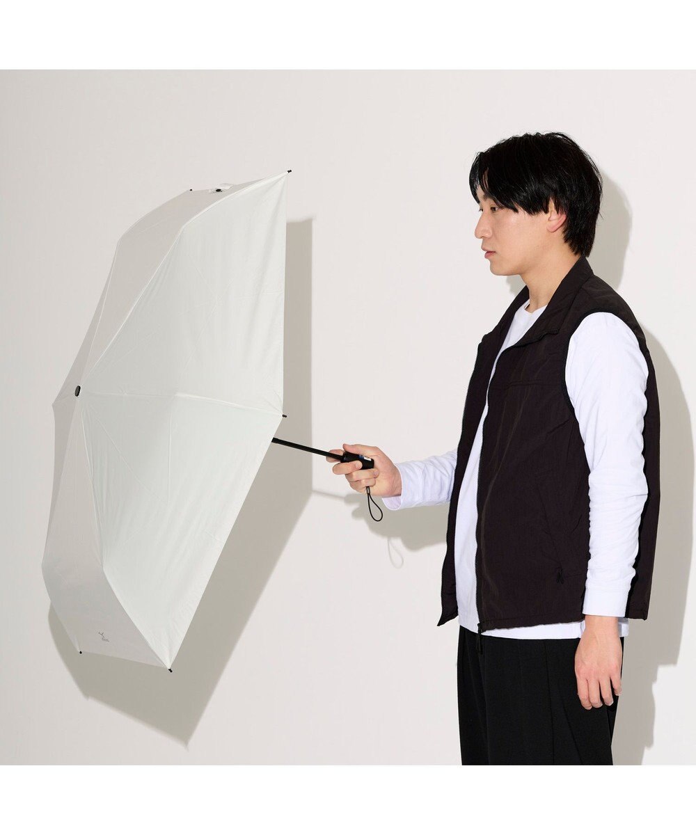 MOONBAT 【WEB限定】MIZUNO  (ミズノ) 無地 ロゴ 日傘 折りたたみ傘 自動開閉 1プッシュ パラソル 晴雨兼用  軽量 一級遮光 遮熱効果 遮光率100% UV遮蔽100% 