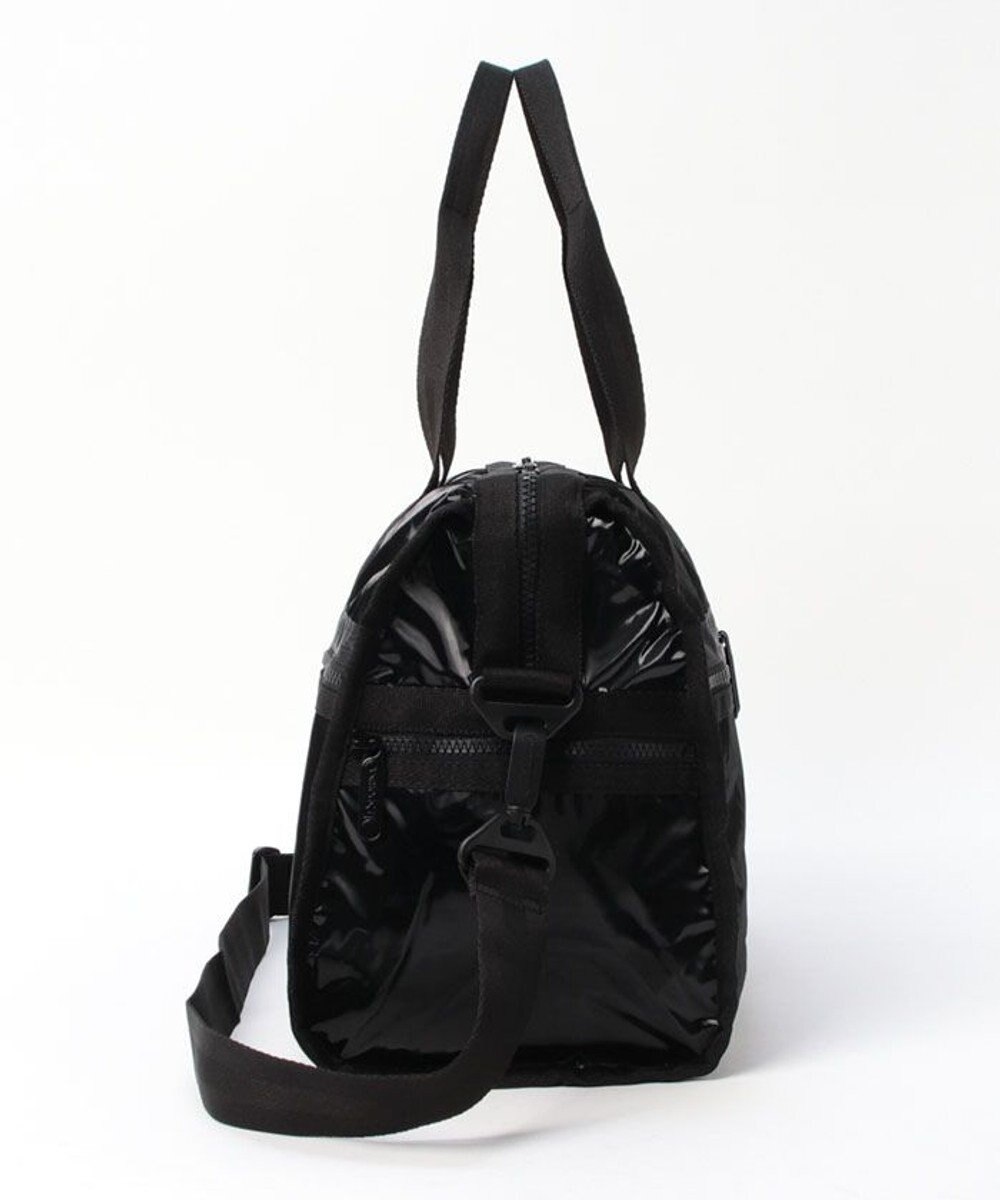 LeSportsac DELUXE MED WEEKENDER/ブラックシャイン 