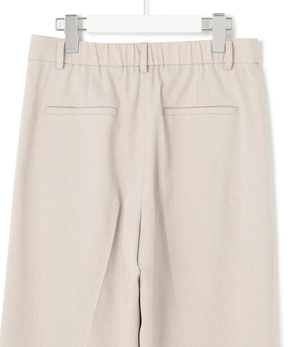 23区 【セットアップ対応/洗える】アイアスマットストレッチ セミワイド パンツ 
