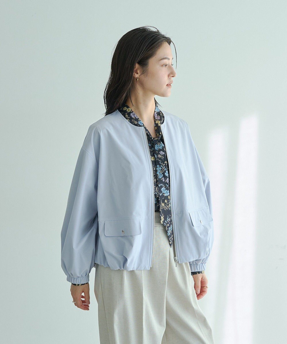 YECCA VECCA [撥水]バルーンブルゾン 