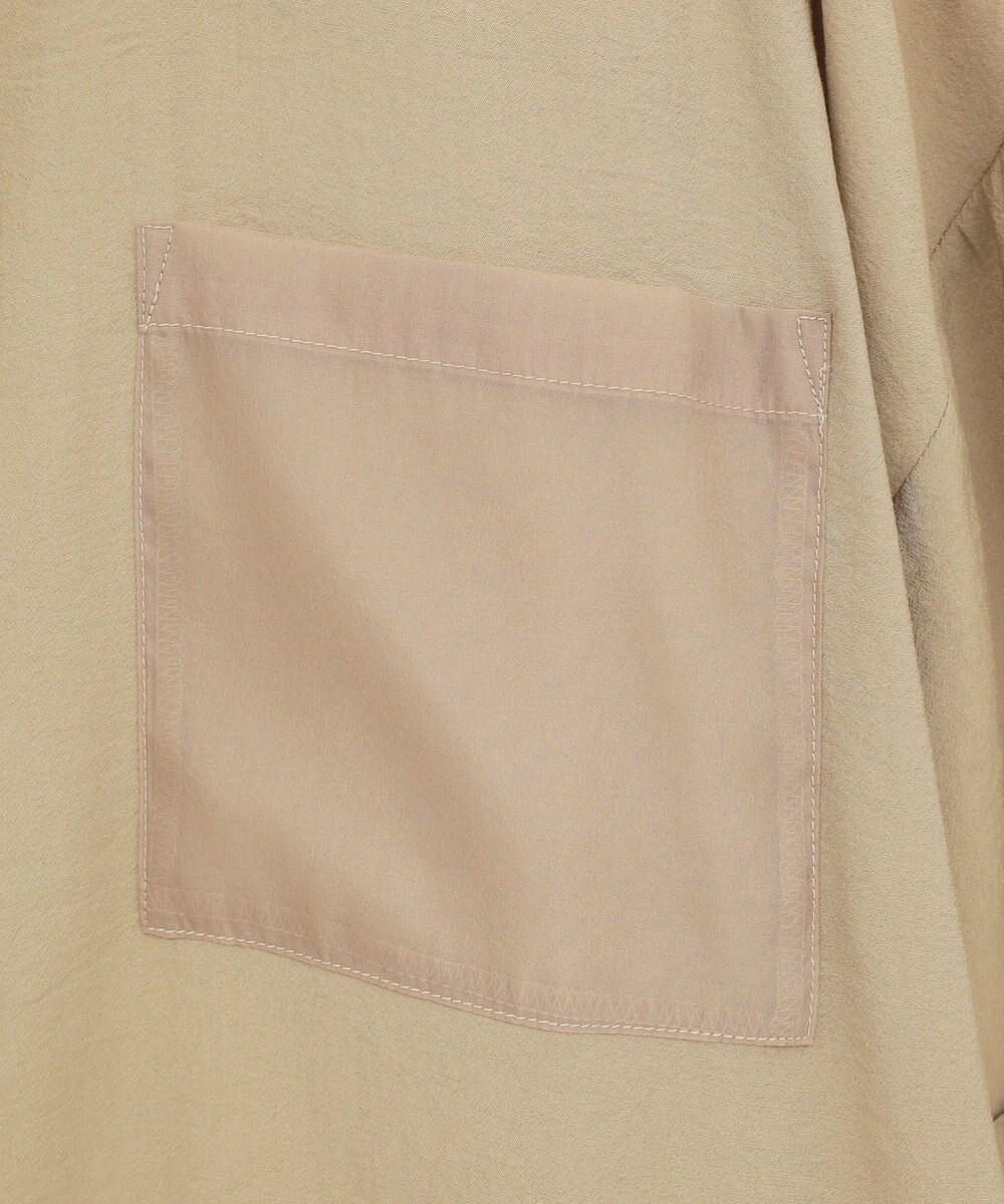 Green Parks 裾レイヤードショートスリーブシャツ 