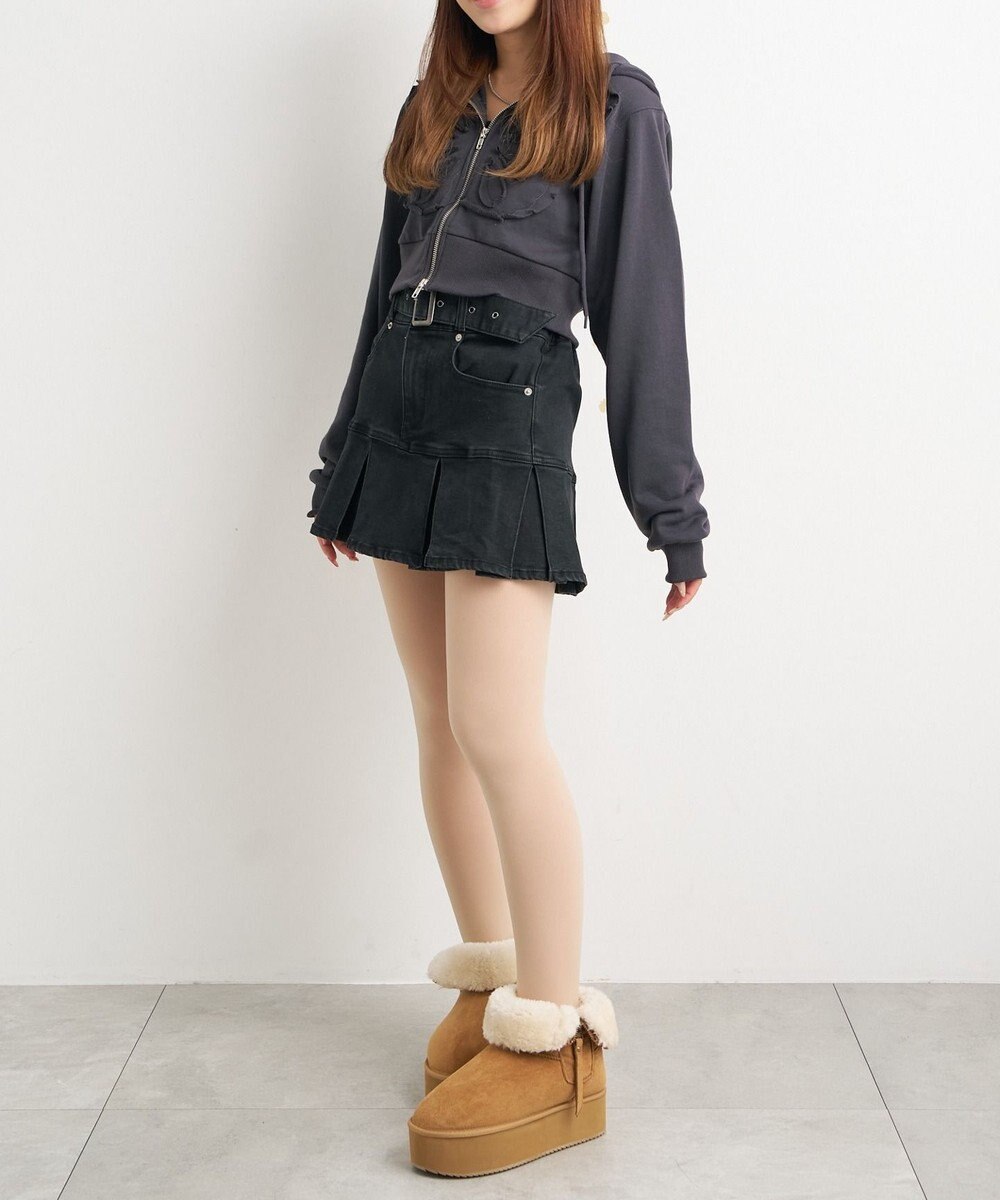 WEGO フェイクタイツ裏起毛 