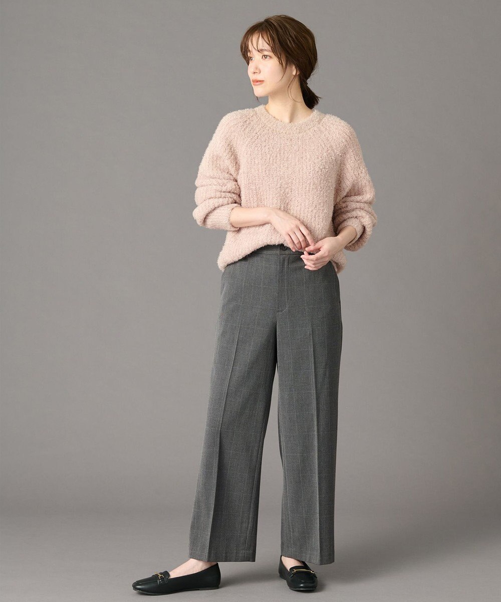 ANY カーリーファンシーニット 