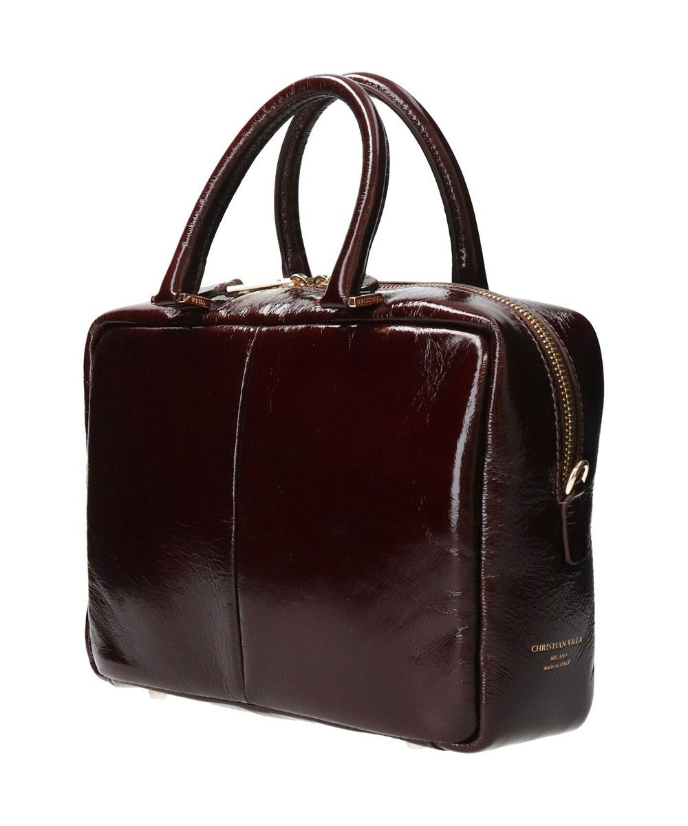 INTER-CHAUSSURES 【CHRISTIAN VILLA】センターシームハンドバッグ 