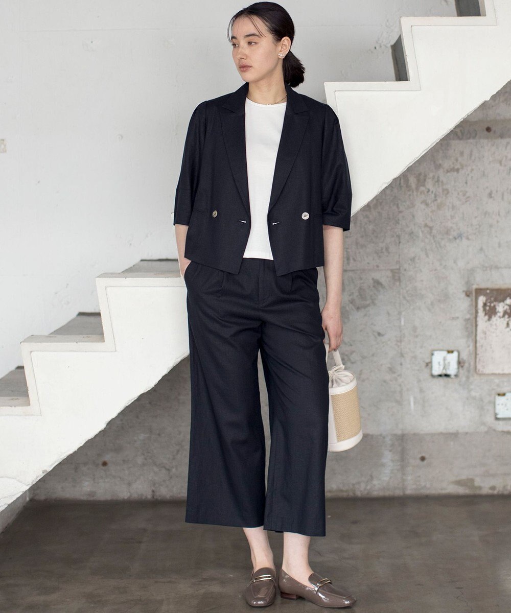 組曲 コットンポンチケープライク ブラウス 