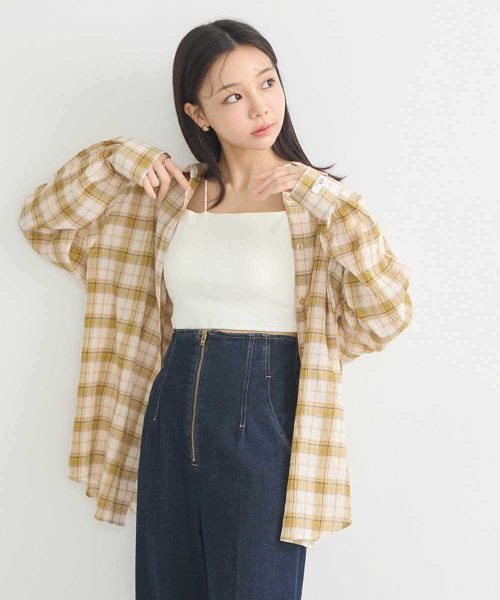 earth music&ecology アソートオーバーシャツ 