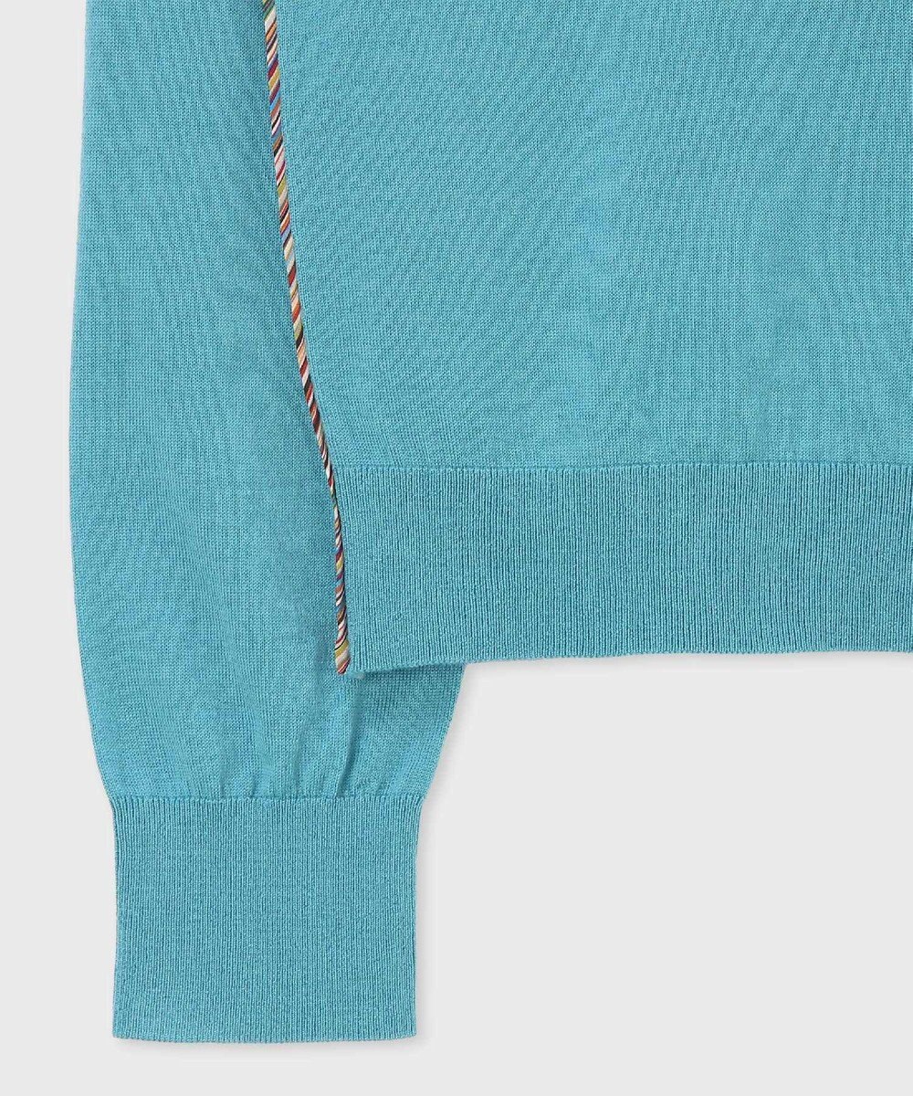 Paul Smith ドレープウール ストライプ タートルネック ニット 