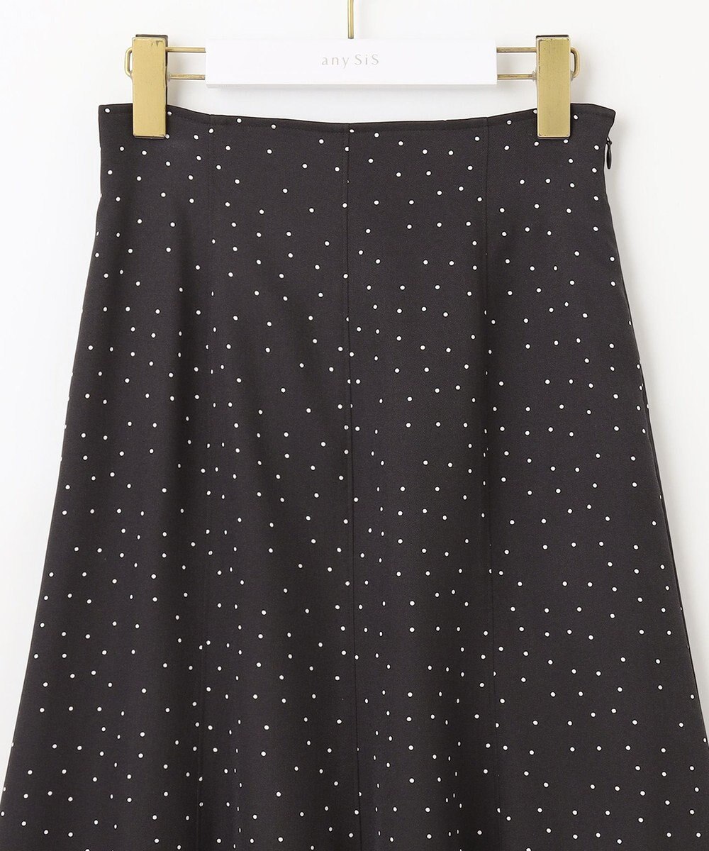 ANY SIS S 【低身長企画】レースアップナローフレア スカート 