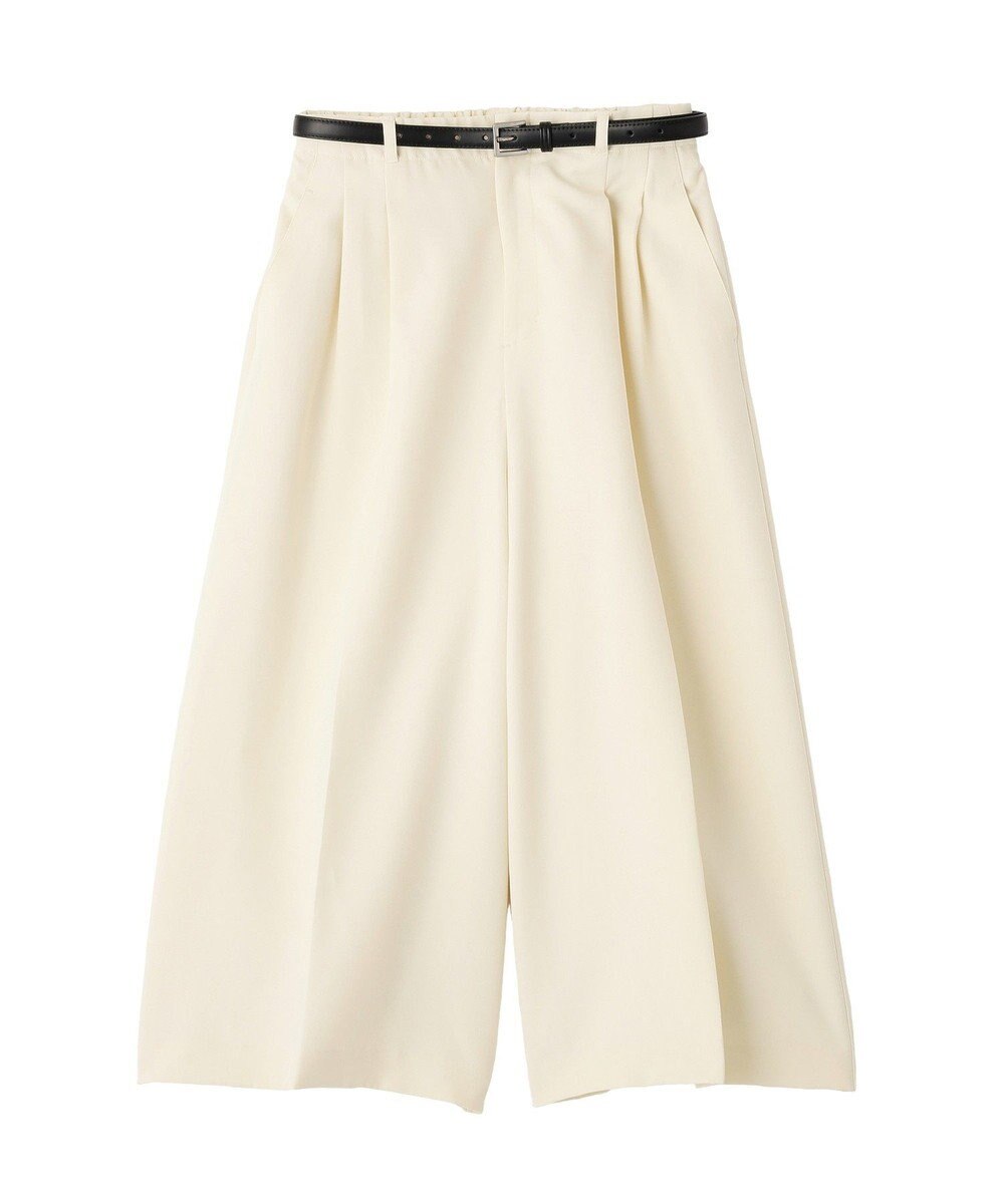 YECCA VECCA ベルトSETクロップド丈パンツ 