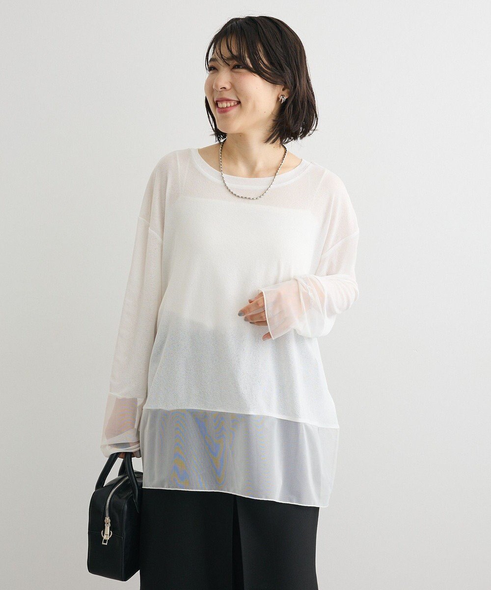 Green Parks シアーチュールドッキングプルオーバー 