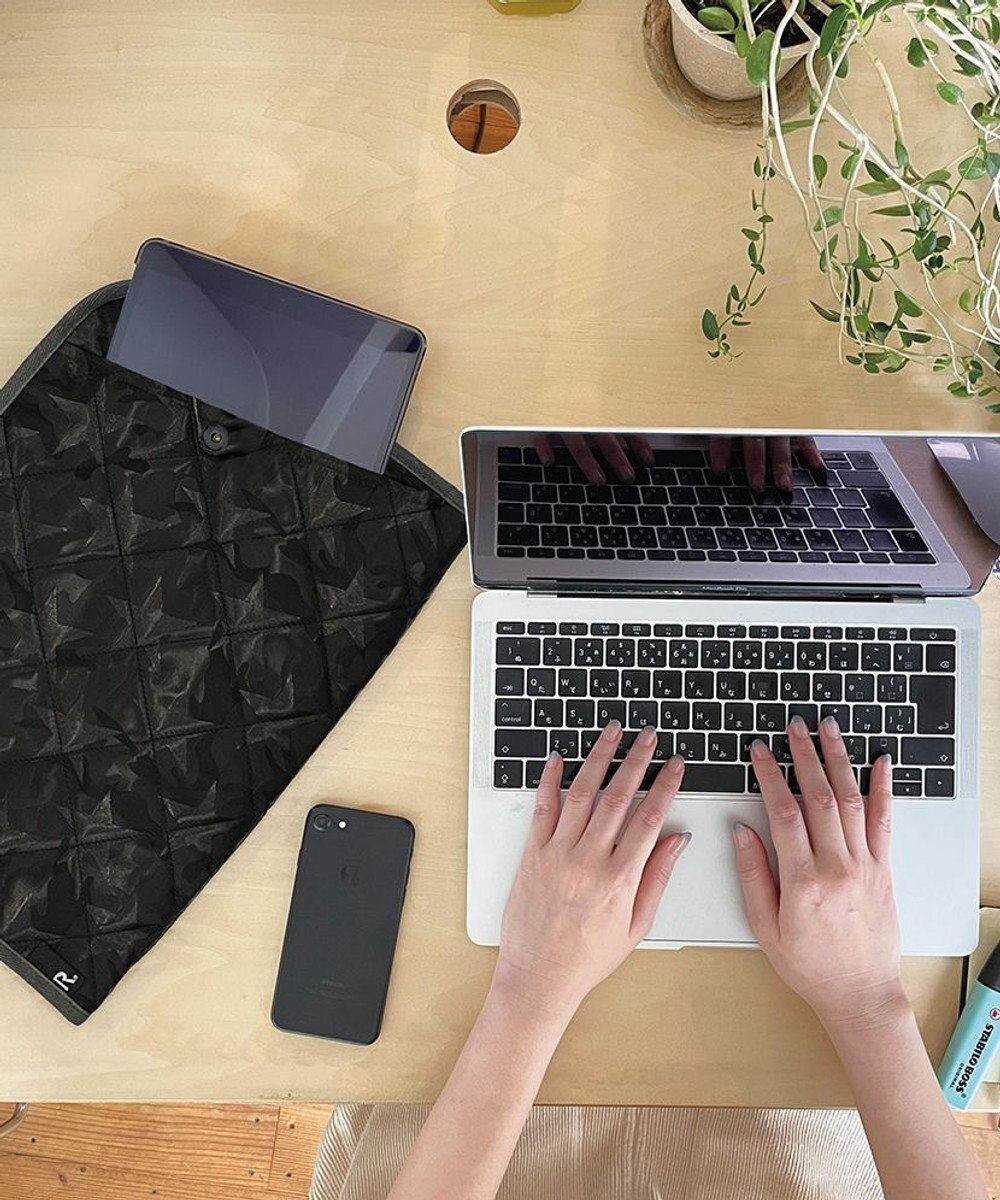 ROOTOTE 6798【PCケース：星柄迷彩】/ LT.ピモッテ.キルトスター-B 