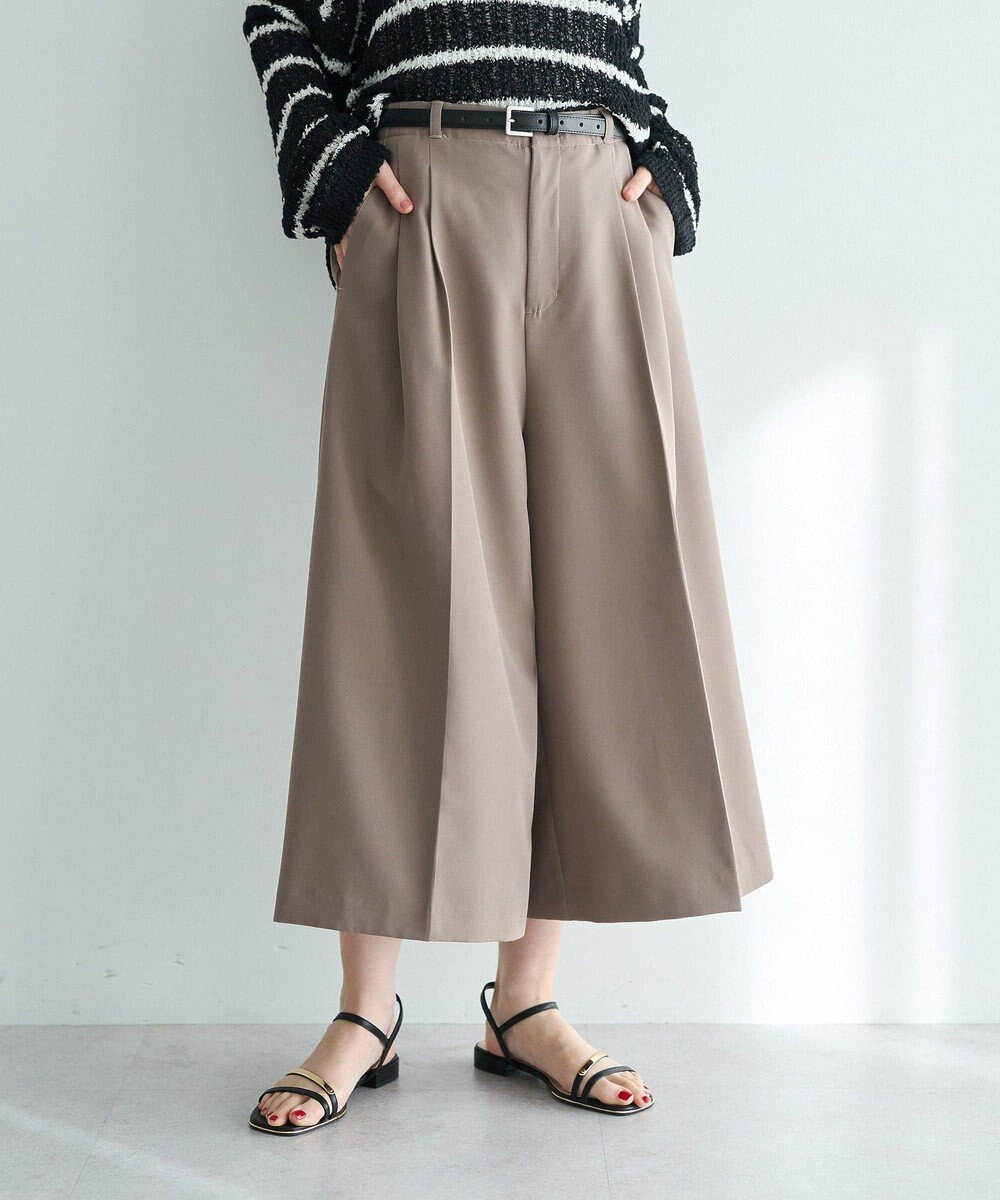 YECCA VECCA ベルトSETクロップド丈パンツ 