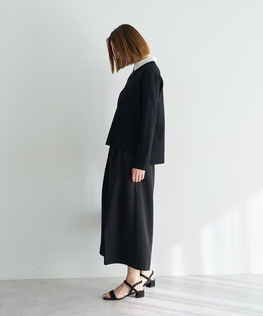 YECCA VECCA ベルトSETクロップド丈パンツ 