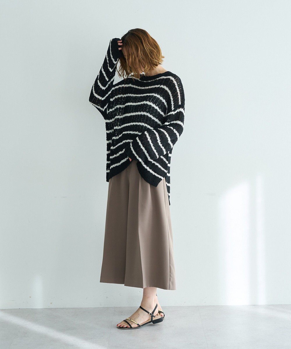 YECCA VECCA ベルトSETクロップド丈パンツ 