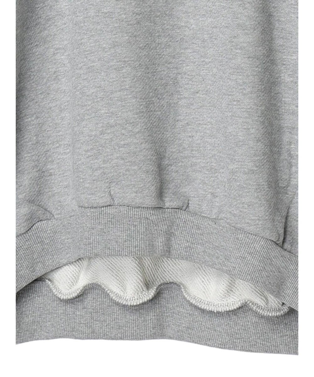 AMERICAN HOLIC ポケット付きバックドレープ裏毛プルオーバー 