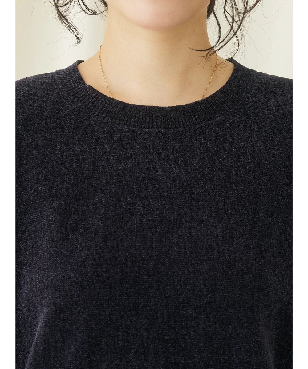 CRAFT STANDARD BOUTIQUE シェニールヤーンニットプルオーバー 