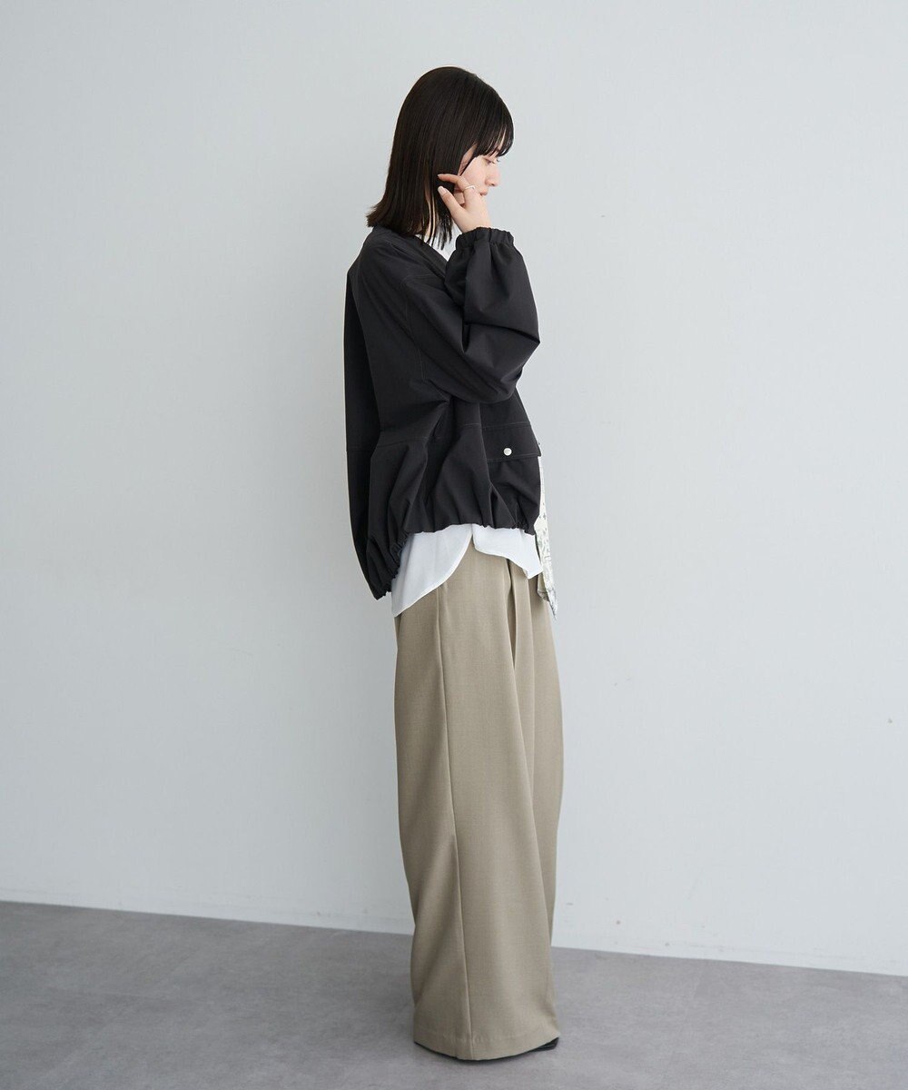 YECCA VECCA [撥水]バルーンブルゾン 