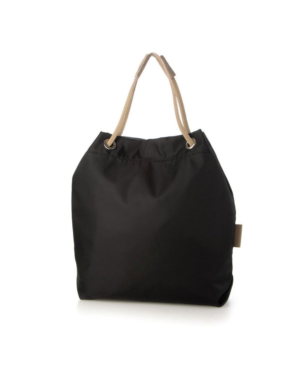 UNBILLION カシュカシュ cachecache / ナイロンツイル牛革付属ハトメショルダー 