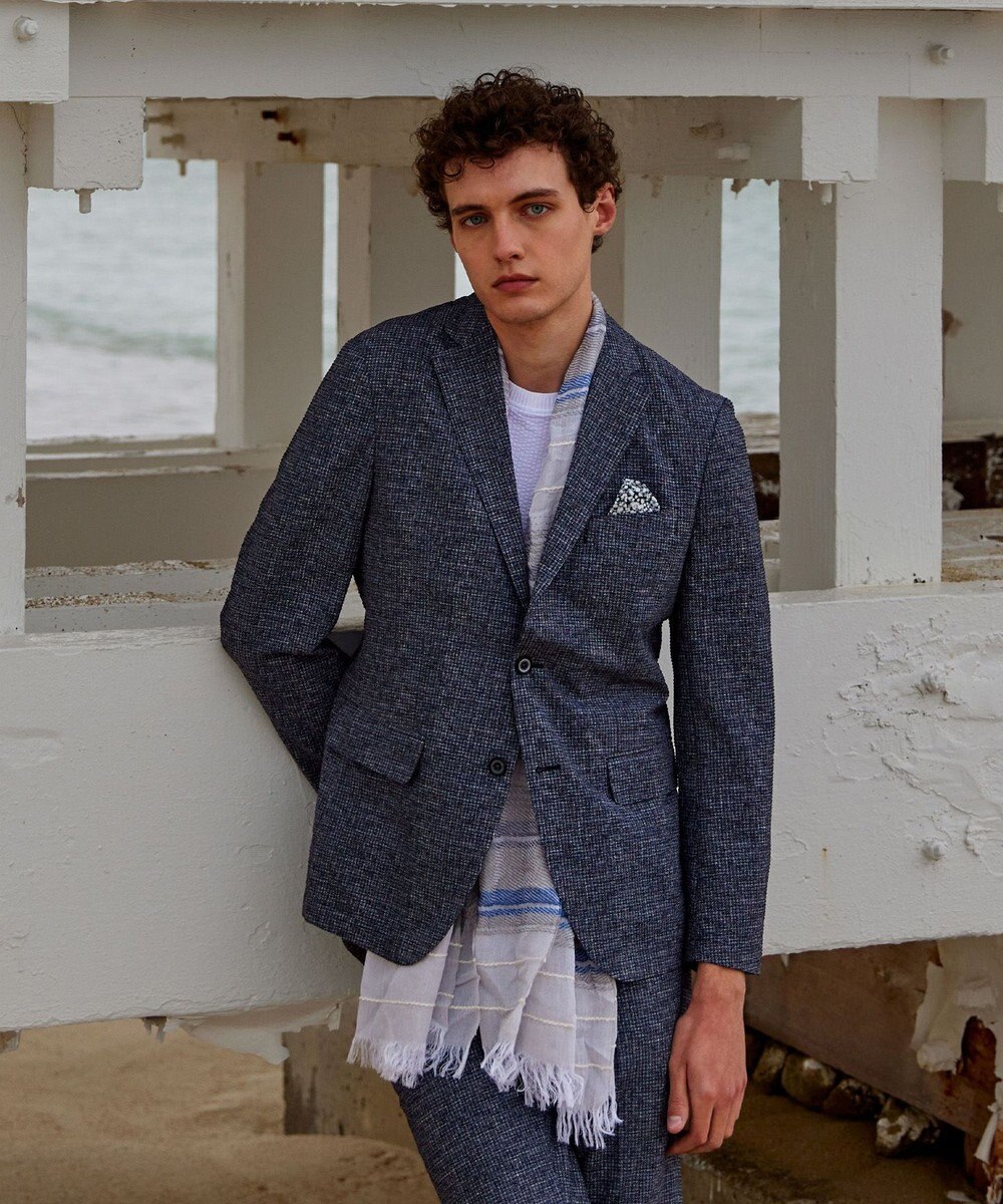 JOSEPH ABBOUD 【イージーケア・多機能】人気 ライトウェーブ ジャケット 