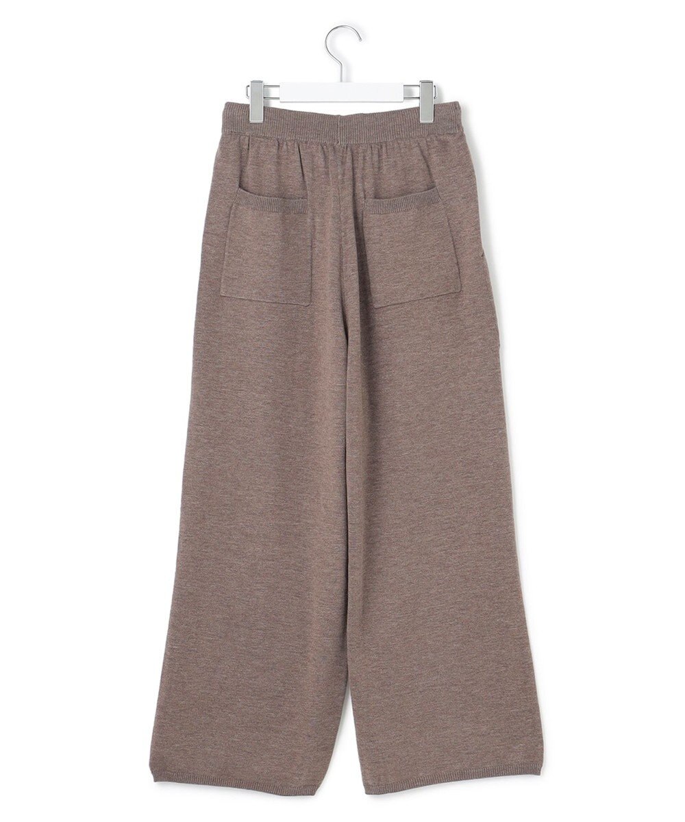 J.PRESS YORK STREET 【WOMEN】ANTI PILLING WOOL ニットワイドパンツ 