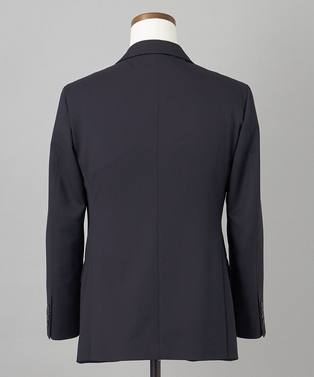 GOTAIRIKU オールシーズン対応【御幸毛織】WOOL×SOLOTEX ストレッチスーツ（ネイビー無地） 
