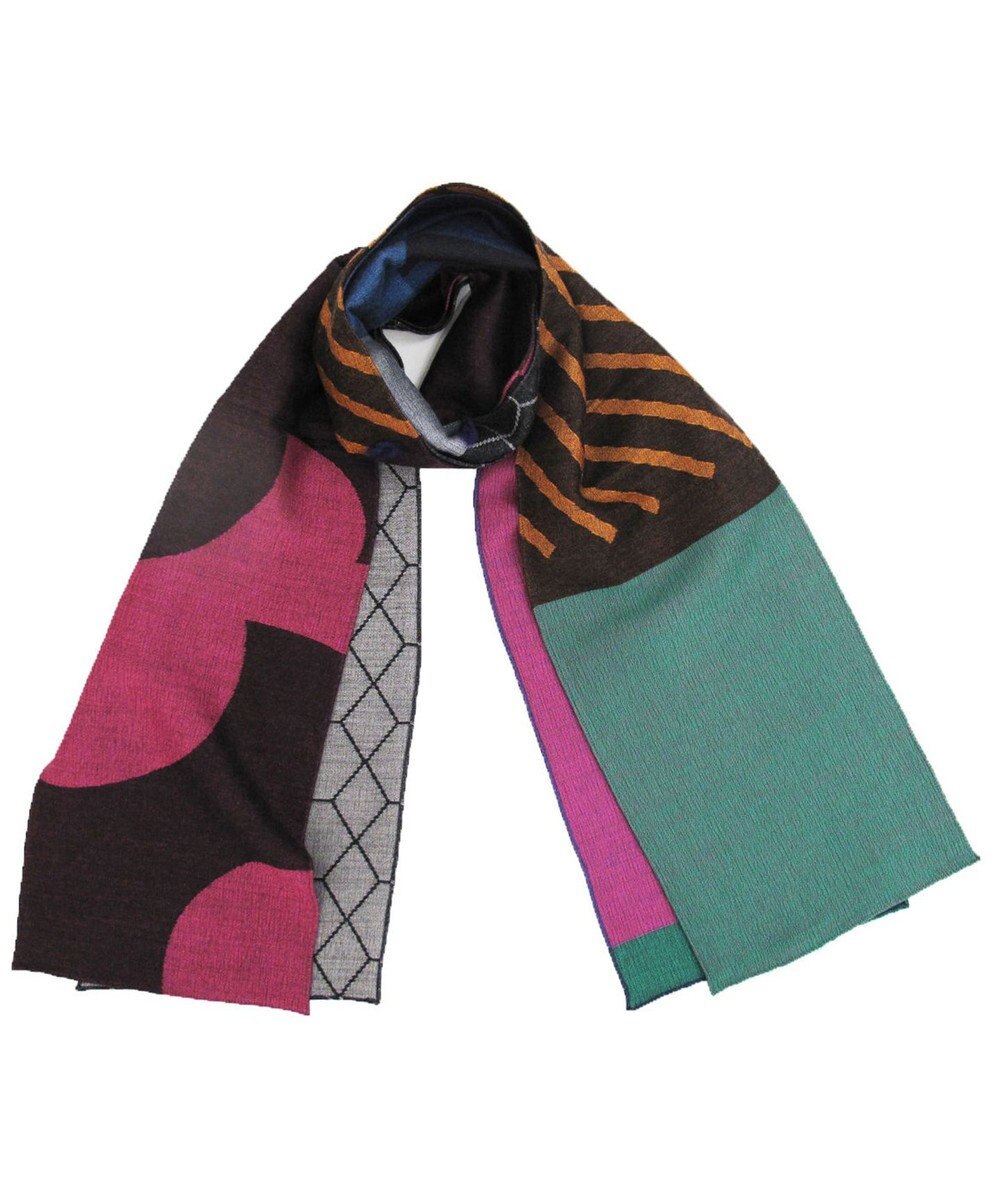 POLS ウールレイヤーストール 