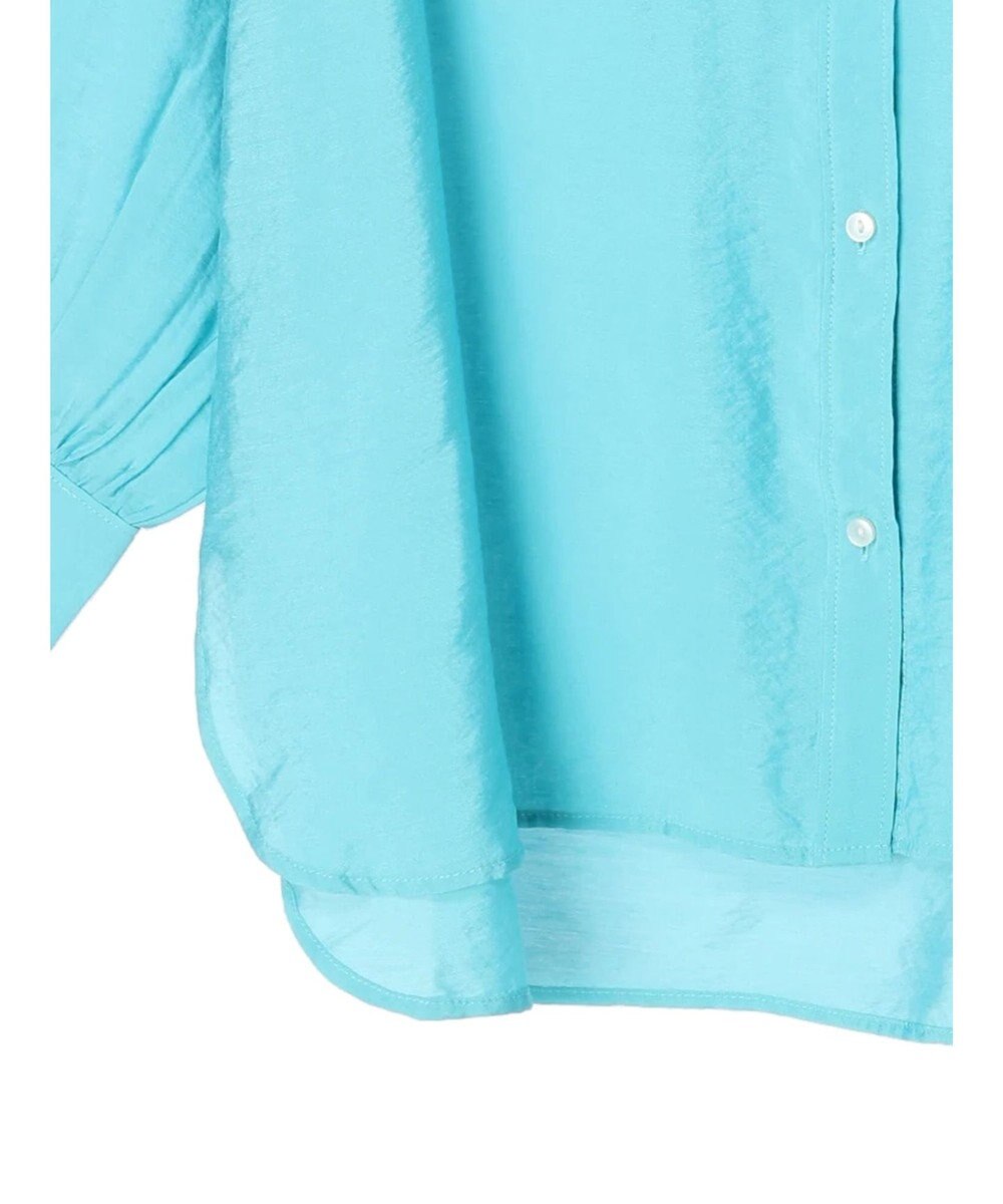 Green Parks レギュラーカラーシアーシャツ 