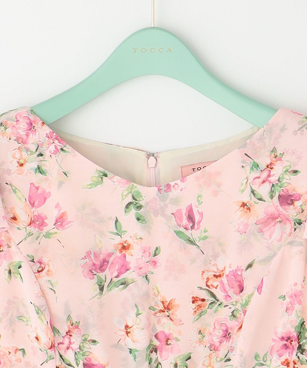 TOCCA 【洗える！】WATERCOLOR HARMONY ロングドレス 