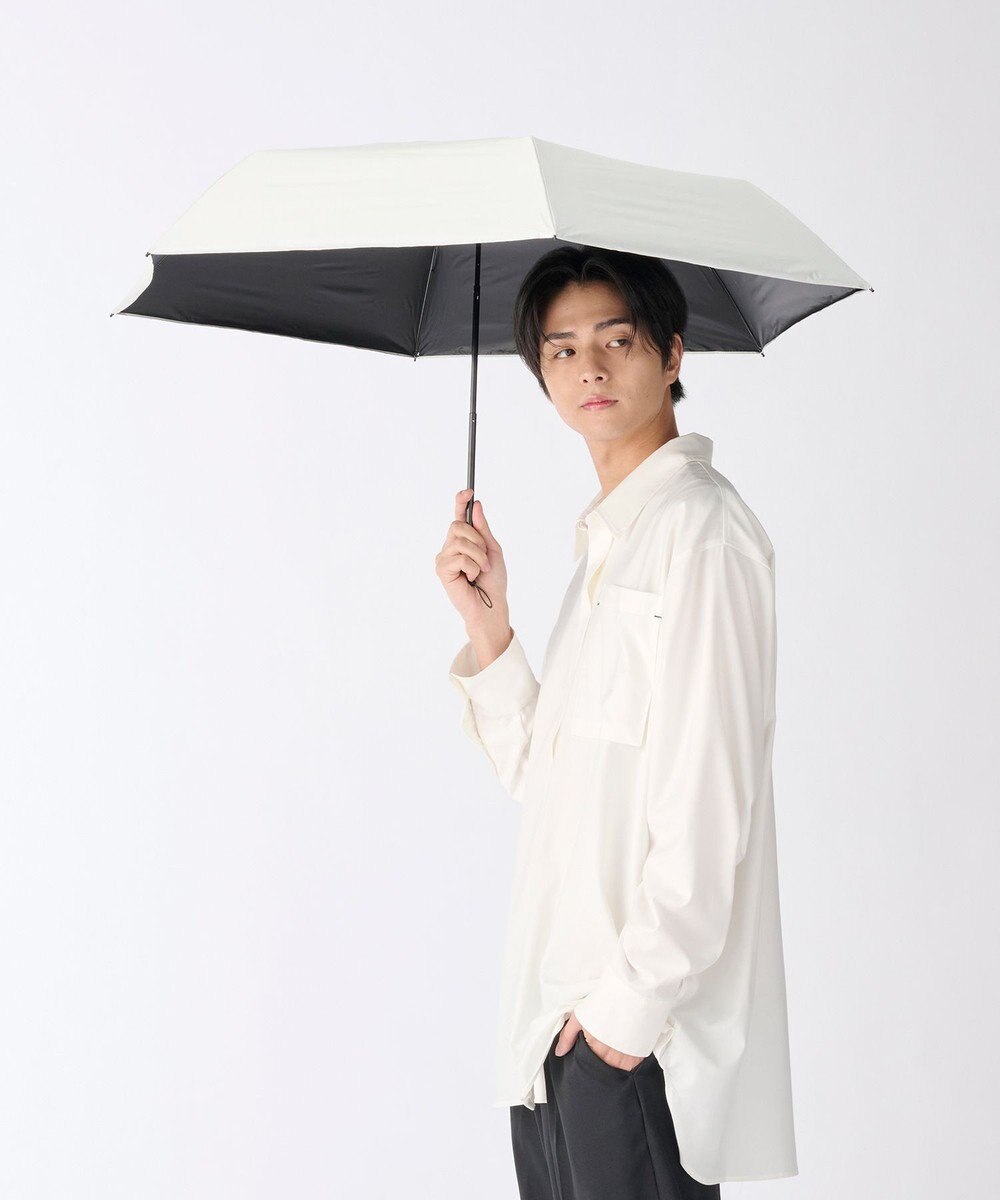 MOONBAT 【遮光100％/超軽量/耐久性】マジで軽い傘 晴雨兼用 折りたたみ日傘 マジカルテックプロテクション Tough W rib 55cm 