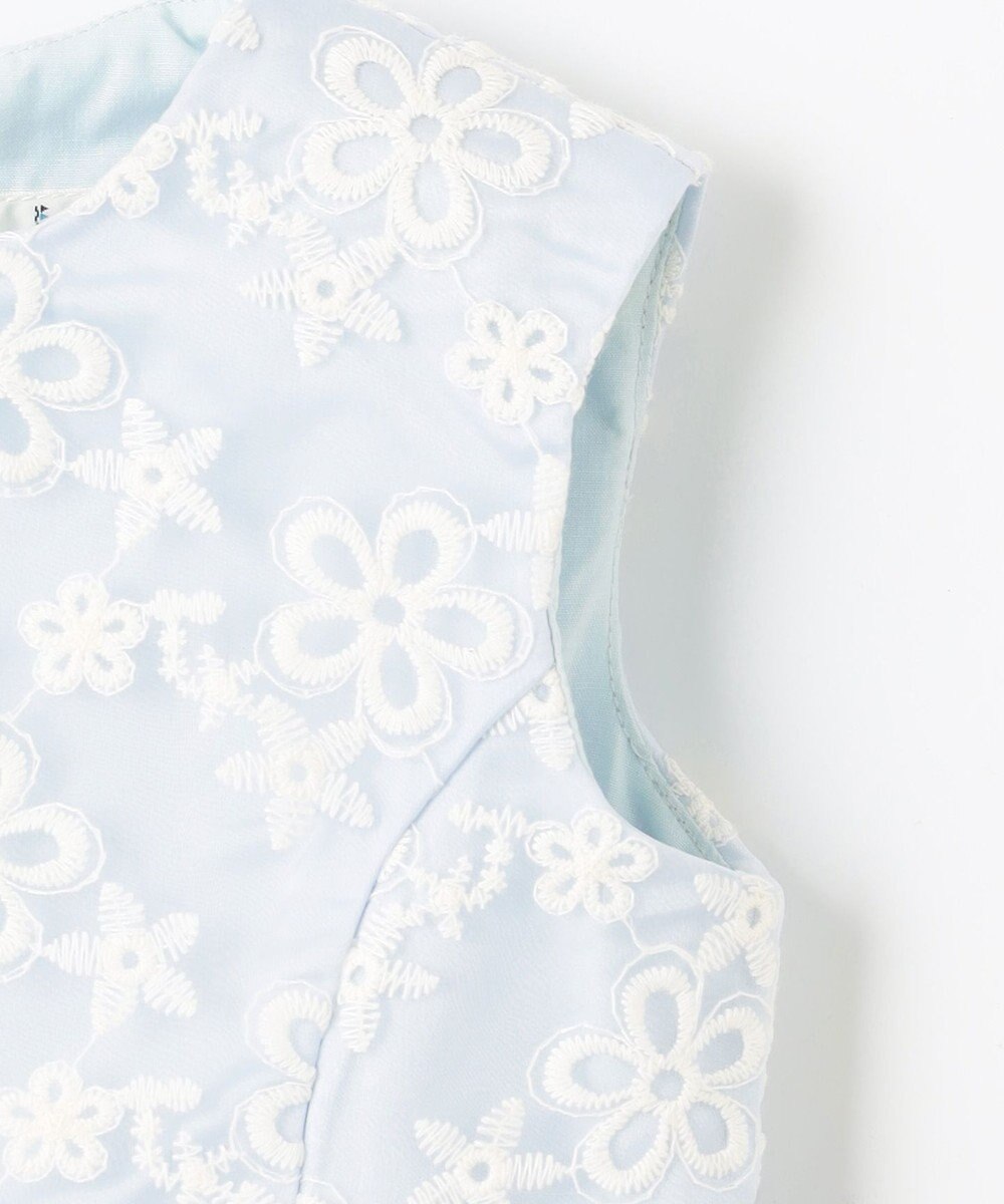 組曲 KIDS 【110-140㎝】ブルーミングフラワー ドレス 