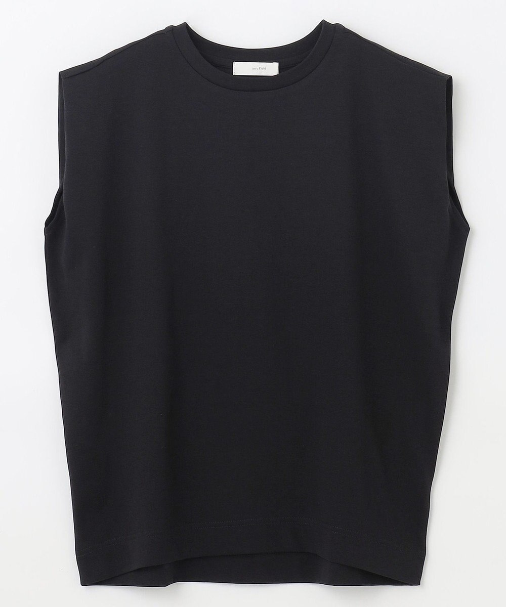 ANY 【接触冷感/UVケア】ビューティベーシックノースリーブタックTシャツ 