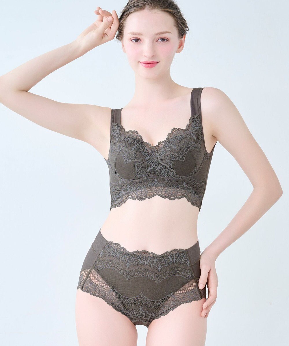 BRADELIS New York 【BRADELIS Me】 レーシィオールインワンスタイルショーツ 