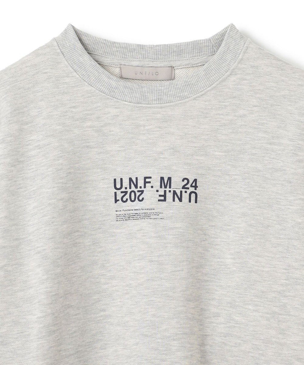 UNFILO MENS 【男女兼用】グラフィックプリント スウェットTEE [24年秋冬商品] 