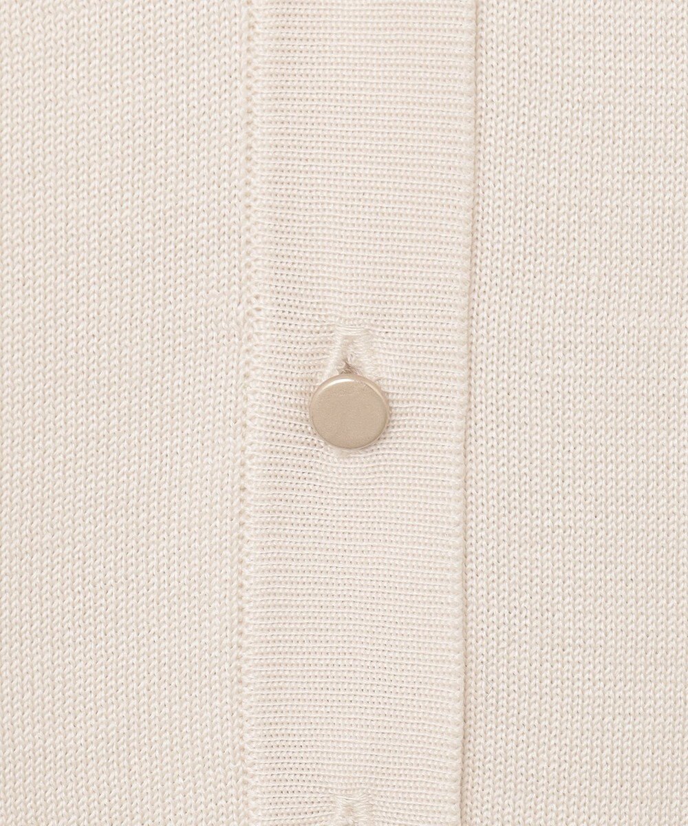 自由区 【アンサンブル対応・洗える】アセテートコットン カーディガン 