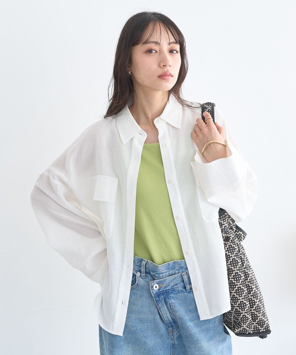 earth music&ecology 【予約】適ON カップ付きキャミソール 