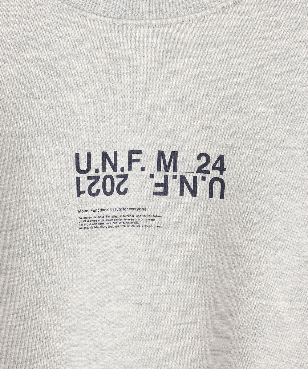 UNFILO MENS 【男女兼用】グラフィックプリント スウェットTEE [24年秋冬商品] 