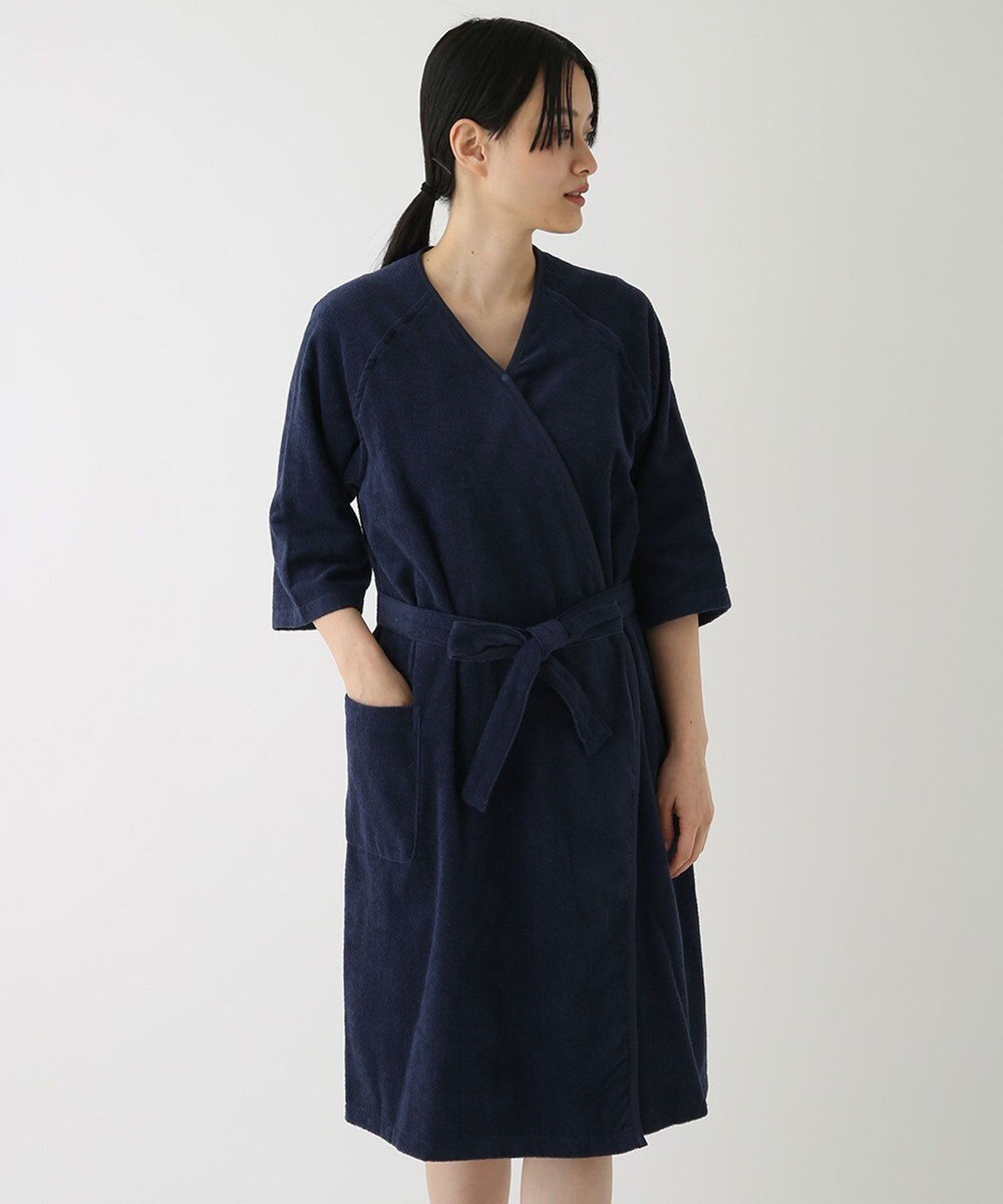 UCHINO エアリータッチ ラグランレディスローブ 