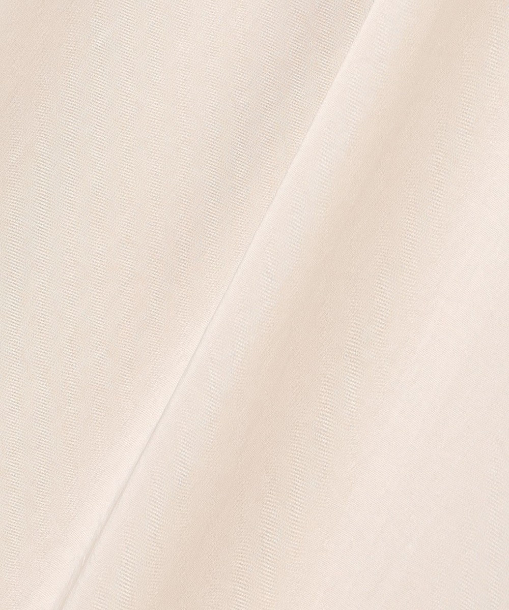 23区 S 【Oggi9月号掲載/撥水加工】スムースサテン タック ワイド パンツ 