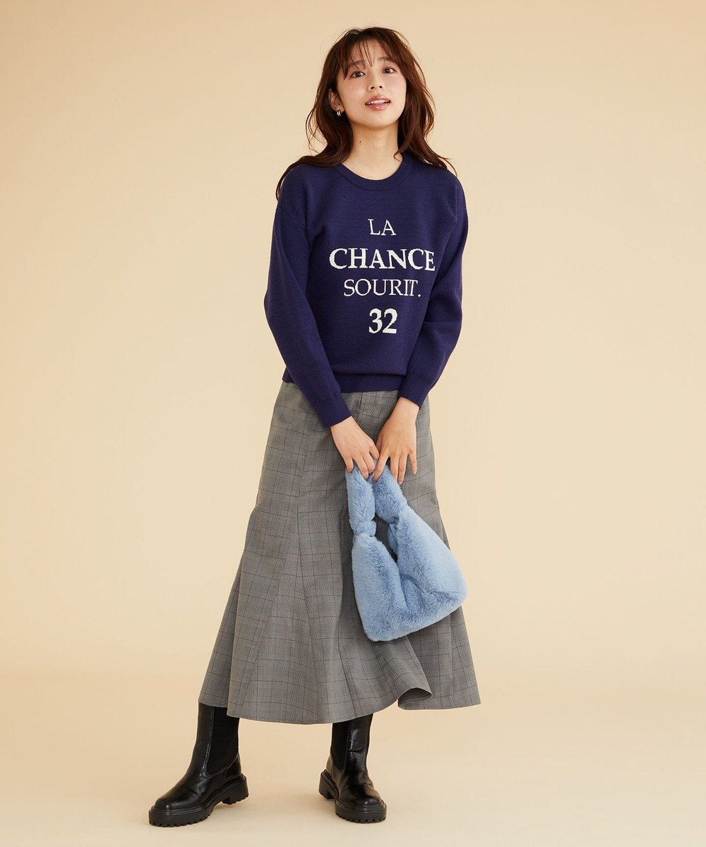 Feroux フェイクファーミニ バッグ 