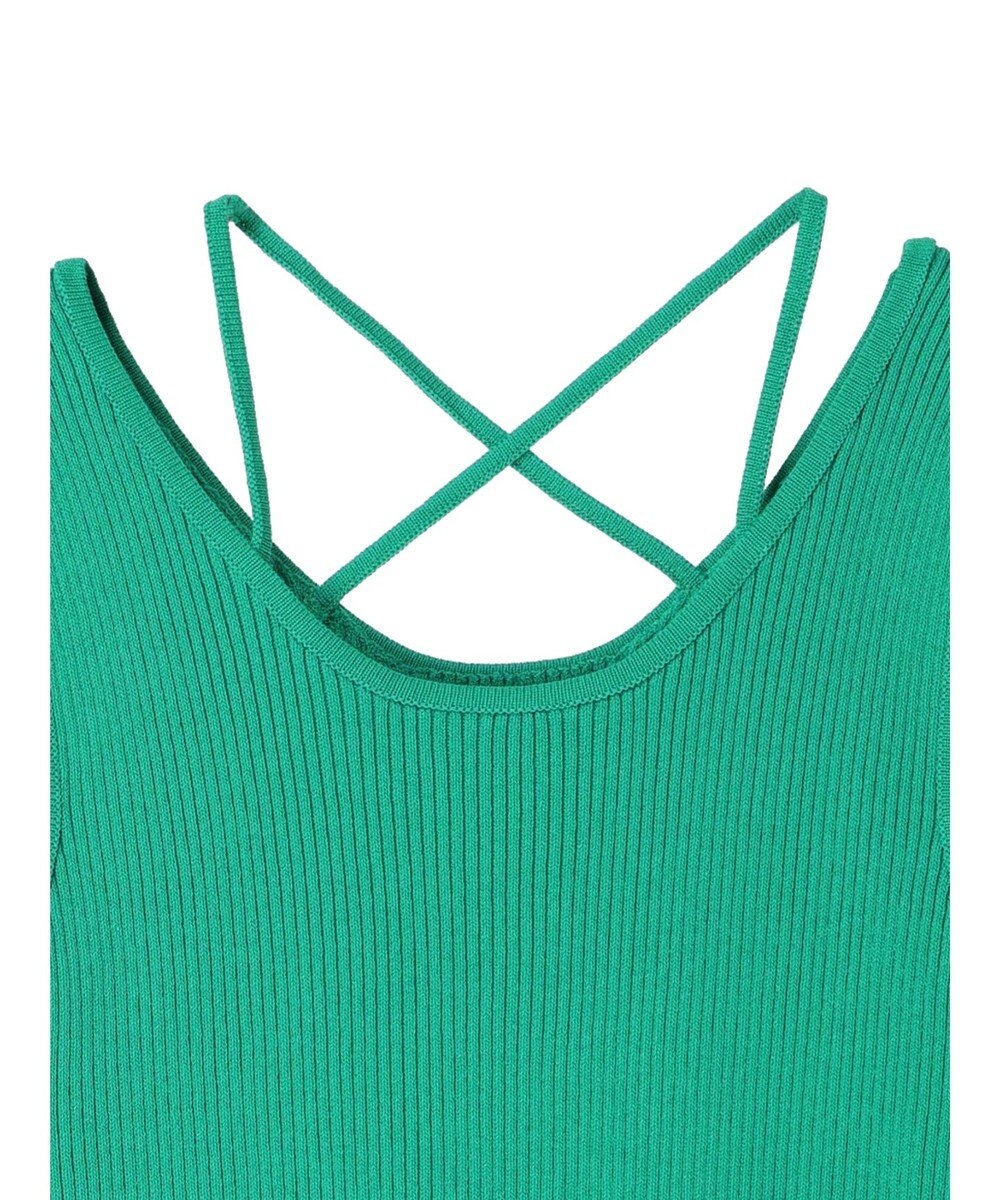 earth music&ecology レイヤリングニットタンクトップ 