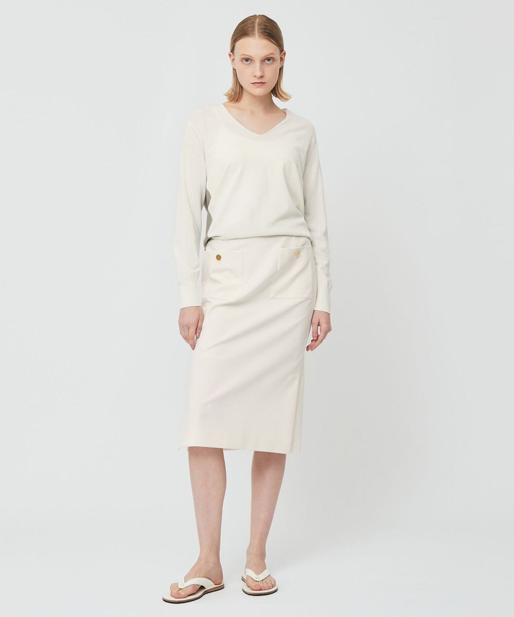 BEIGE， PIERIS / Vネックニット 