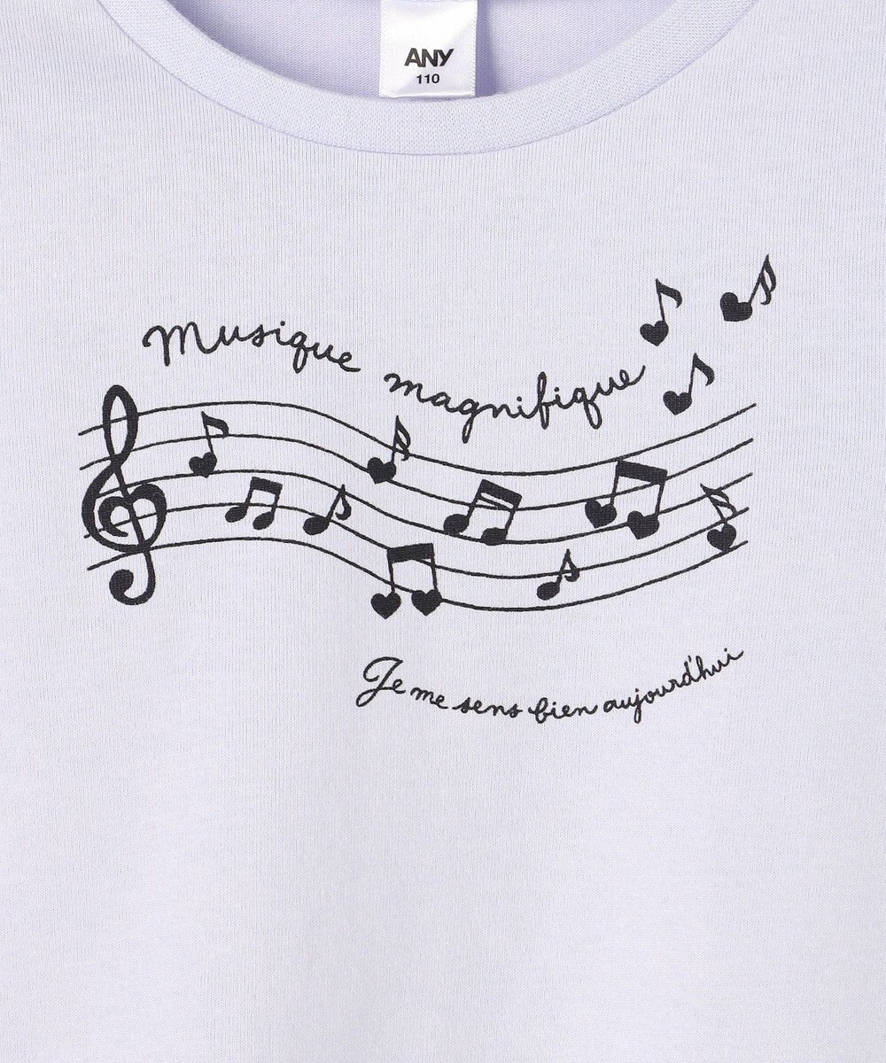 ANY KIDS 【WEB限定】7days プリント 長袖Tシャツ 